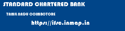 STANDARD CHARTERED BANK  TAMIL NADU COIMBOTORE    ifsc code